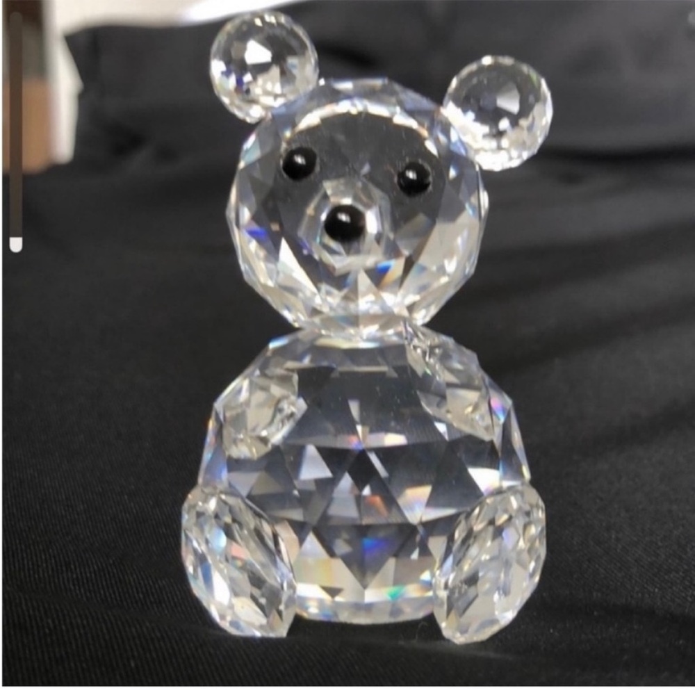 Swarovski Crystal Bear Figurine